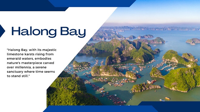 Halong Bay is a captivating filming location