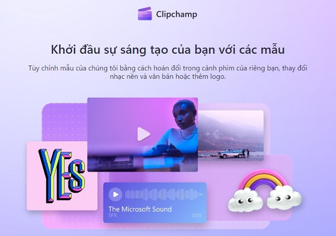 ClipChamp là phần mềm đơn giản và dễ sử dụng